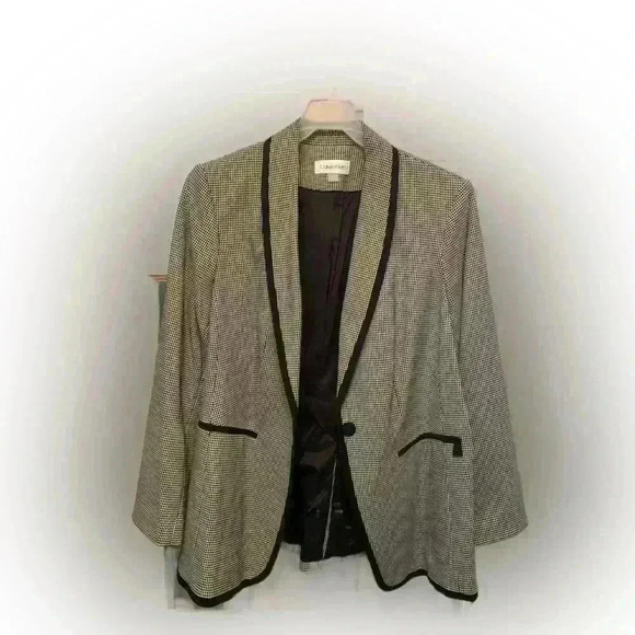 Calvin Klein Jackets & Blazers - Calvin Klein Houndstooth Blazer